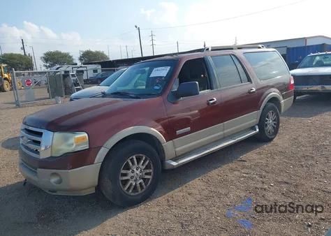 2007 Ford Expedition El Eddie Bauer from USA, damaged, VIN 1FMFK17547LA31591